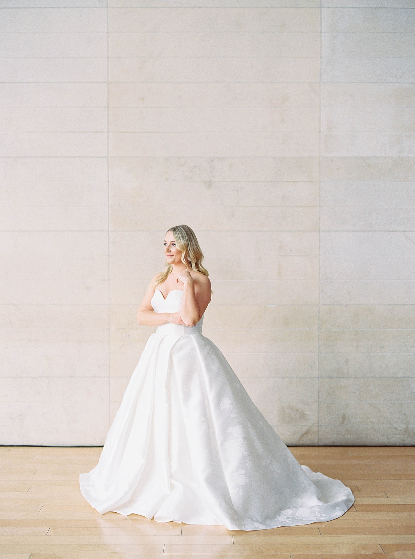 clinton library bridal session